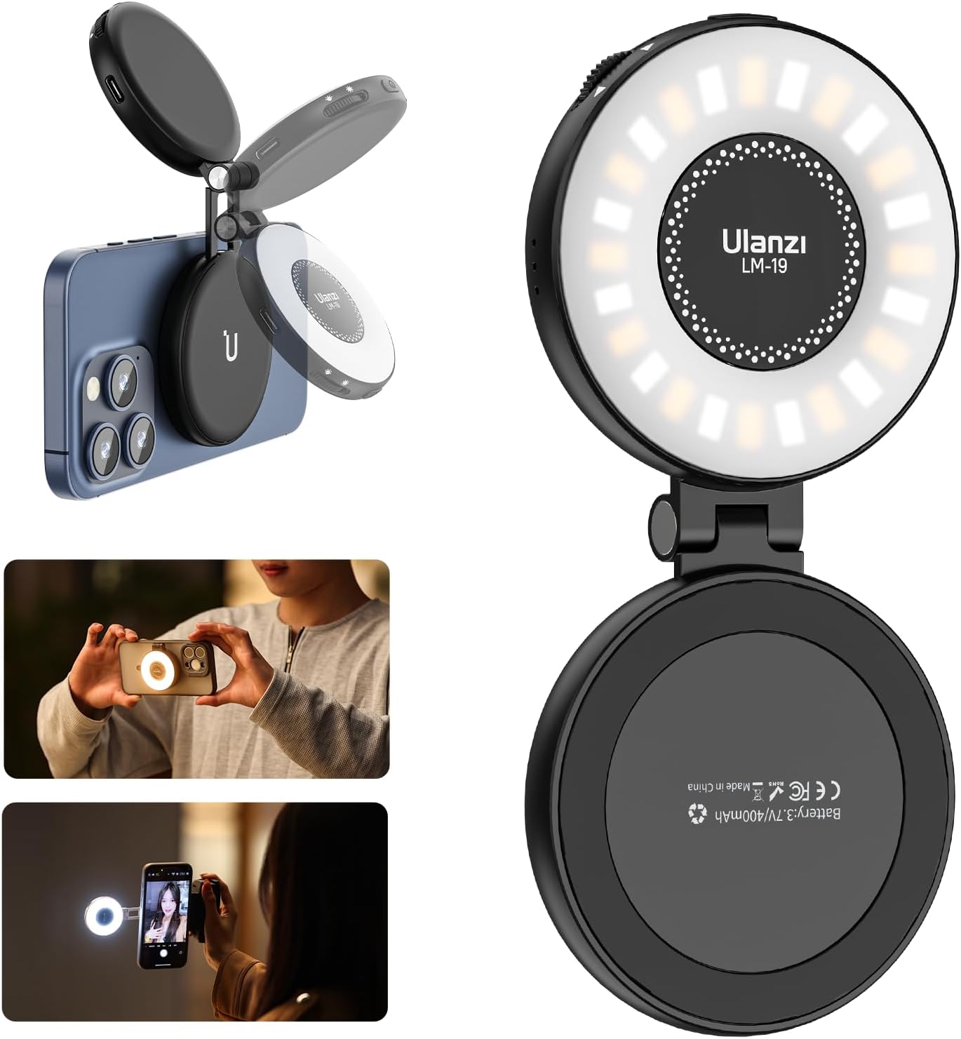 Magnetic Selfie Light